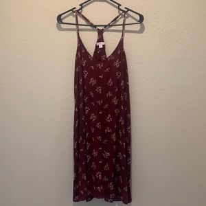 Target Maroon dress size medium